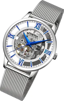 Produktbild von Festina Herren Uhr Elegant Edelstahl Armbanduhr silber UF20534/1