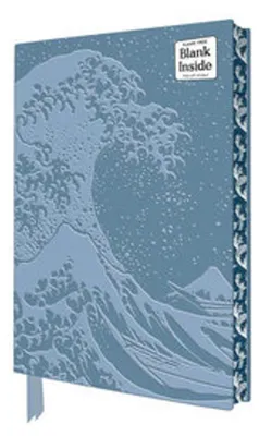Produktbild von Katsushika Hokusai: The Great Wave Artisan Art Blank Notebook (Flame Tree Journals)