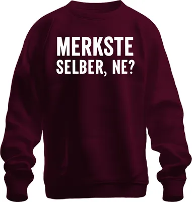 Immagine prodotto di Te ne accorgerai da solo divertente sfrontato sarcastico dichiarazione umoristica dire unisex felpa pullover, Borgogna, M
