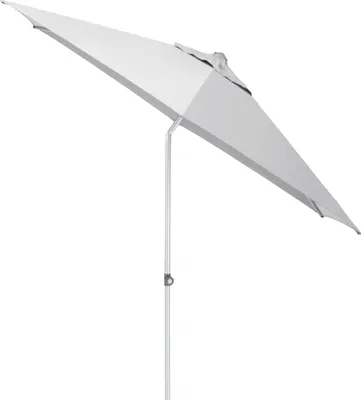 Produktbild von KETTLER Easy Push Schirm Ø 230 cm, UPF 50+, silber/ hellgrau, Aluminium/Polyester mit PolyurethanBeschichtung