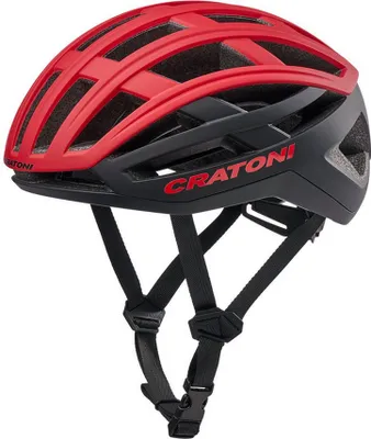 Produktbild von Cratoni Fahrradhelm C-AirLite red-black matt Größe S-M (52-56 cm)