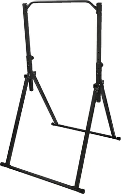 Obrázek produktu pro Horizontální tyč, nosnost 200 kg, nastavitelná výška 1,75–2,30 m, černá barva