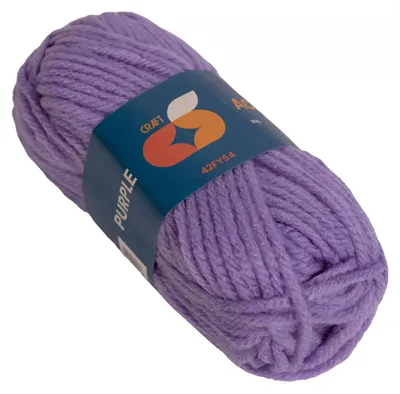 Immagine prodotto di Colorations - Filato acrilico 4 mm - 50 g - Viola