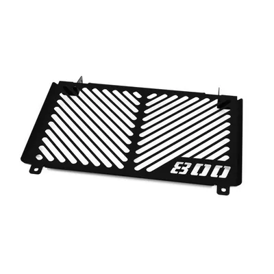 Image de ZIEGER Protège radiateur compatible avec Suzuki V-Strom 800 DE Logo noir
