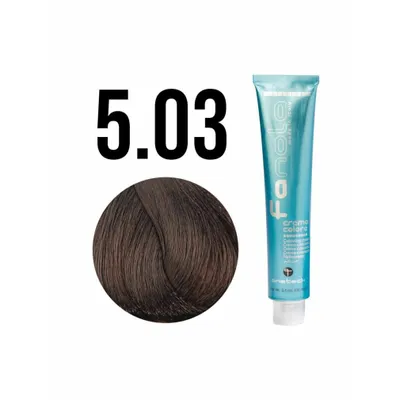 Produktbild von Fanola Haarverf Professional Colouring Cream 5 03 Warm Light Chestnut