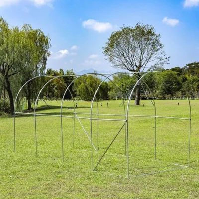 Produktbild von Garten-Folientunnel-Gewächshaus 18 m² mit UV-Schutz