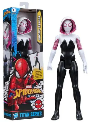 Obrázok produktu pre Figúrka Ghost-Spider, 30 cm, séria Titan, hračky superhrdiniek pre deti, Marvel Spider-Man, od 4 rokov