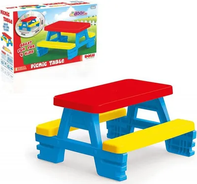 Obrázok produktu pre Dolu Picknicktafel 43x77x71 cm