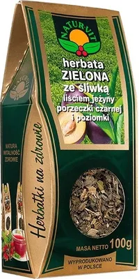 Produktbild von NATURA-WITA Grüner Tee mit Pflaume, Brombeerblatt, Johannisbeere und Walderdbeere 100g