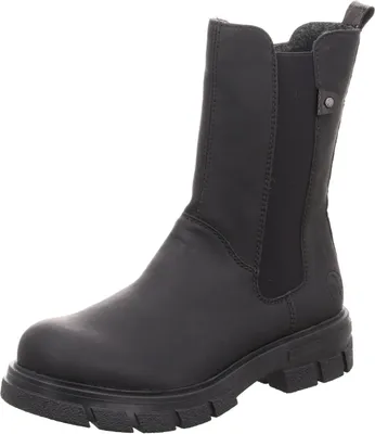 Obrázok produktu pre Rieker dámske členkové topánky krátke topánky Chelsea boot strečová vložka Z9180, veľkosť:38 EU, farba:Black