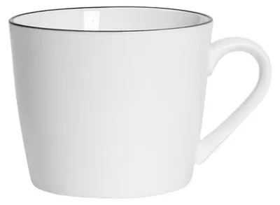Keramik Kaffeetasse 320 ml, Porzellanbecher für Büro und Zuhause