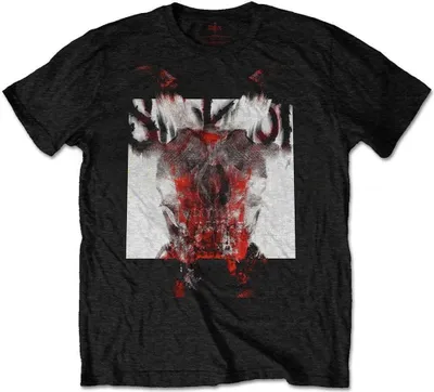 Produktbild von Slipknot Devil Single - Logo Blur Black XL T-Shirt