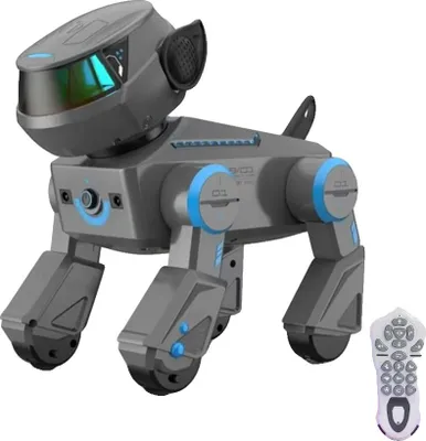 Obrázek produktu pro Robotický pes, interaktivní dálkové ovládání, vzdělávací funkce, BG1544 Grey 1B BX
