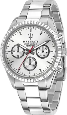 Produktbild von MASERATI Quarzuhr QUARZ 100% Edelstahl silber