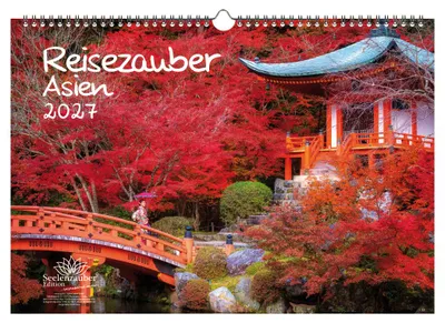 Produktbild von Reisezauber Asien DIN A3 Kalender für 2027 Urlaub Reise Stadt und Land