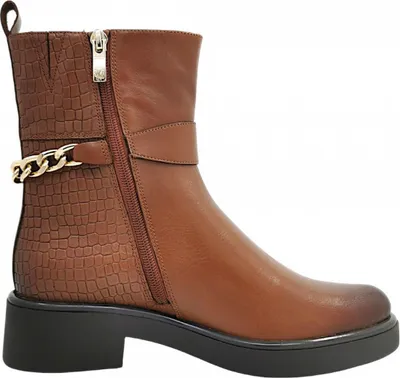 Imagen del producto de Caprice: Zapatos y botas de mujer. Botas con cremallera. Color marrón. Para uso casual