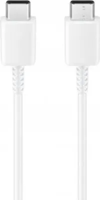 Produktbild von Samsung EP-DW767JWE Typ C auf Typ C Ladekabel 25W 3A 1.8m Weiss