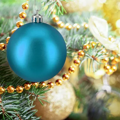 Productafbeelding van 50 matte kerstversieringen
