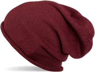 Produktbild von styleBREAKER warme Feinstrick Beanie Mütze in Unifarben, Strickmütze mit Rollrand, Wintermütze, Uni 04024063