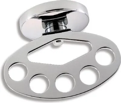 Produktbild von Novaservis Metalia 1 - Zahnpasta- und Zahnbürstenwandhalter, chrom 6144,0