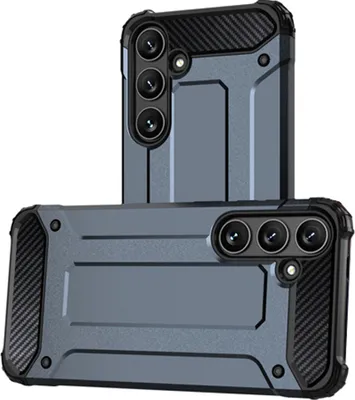 Produktbild von Samsung Galaxy S24+ Hybrid Armor Case Blau