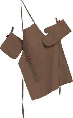 Produktbild von Küchenset: Schürze, Handschuh, Topflappen