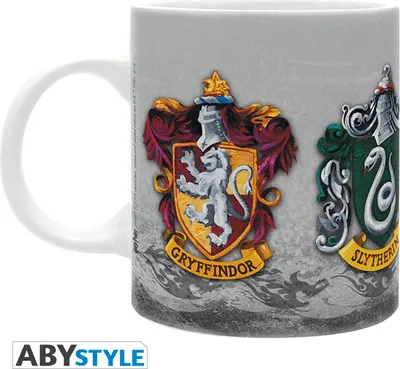 Image de HARRY POTTER - Mug - 320 ml - Les 4 Maisons - subli - Avec boîte