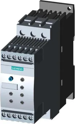 Produktbild von Siemens 3RW40281BB04 Sanftstarter S0 38A 18,5kW/400V 40°C 24VAC/DC Schraub.