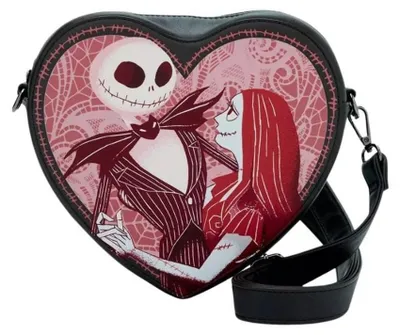 Produktbild von Loungefly Disney Disney Jack And Sally Schultertasche