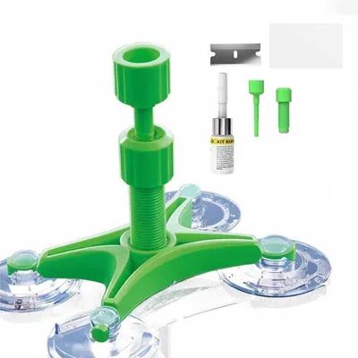 Imagen del producto de Kit de reparación para parabrisas, que incluye líquido reparador