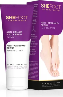 Obrázek produktu pro SheFoot Krém proti mozolům s bambuckým máslem 75 ml