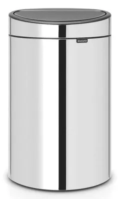 Obrázek produktu pro Brabantia 112881, 40 l, Obdélníkový, Nerezová ocel, Pedál, 435 mm, 302 mm