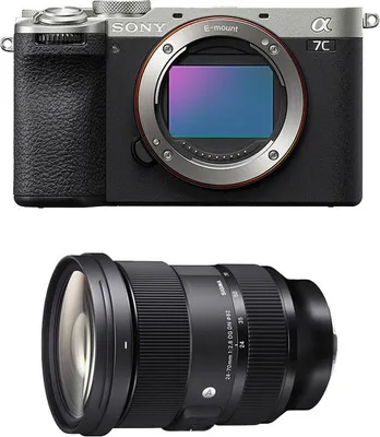 Immagine prodotto di SONY ALPHA 7C II Silver + SIGMA 24-70 f/2.8 Art DG DN II SONY FE