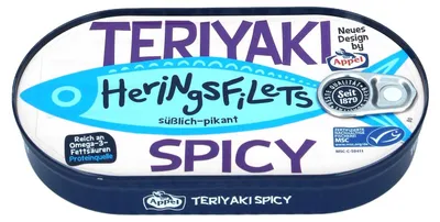 Produktbild von APPEL MSC Heringsfilets in Teriyaki-Sauce 190g