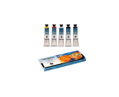 Produktbild von Temperafarbe 19mm sortiert 6St