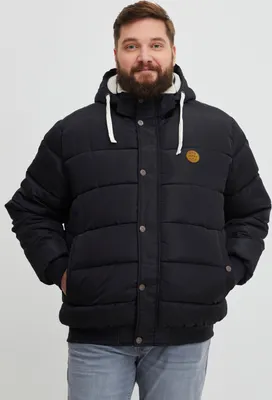 Produktbild von Blend BHFrederico BT Herren Winterjacke Herrenjacke Jacke Big&Tall Blouson mit Kapuze, Rippbündchen und Teddyfutter Regular Fit