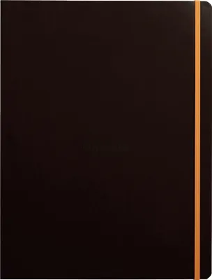 Produktbild von RHODIA Notizbuch RHODIARAMA DIN A4+ liniert schwarz 72 Blatt
