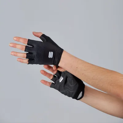 Obrázok produktu pre Cyklistické rukavice dámske Sportful Race čierne