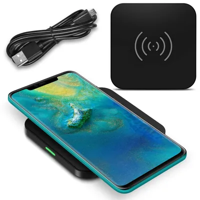 Produktbild von Für QI Wireless Charger Schnell Ladegerät Huawei Mate 20 Pro Kabellos Ladestation