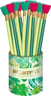 Produktbild von Bleistifte mit Quaste - All about green, sort. im Display