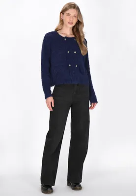 Produktbild von SAPORTA damen pullover - marine, XS/S