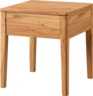 Produktbild von HASENA Lounge Nachttisch Styly extra hoch Wildbuche natur geölt