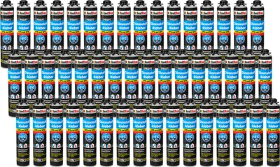 Produktbild von Isolbau B2 Dämmstoffkleber - 48 x 750 ml Perimeterkleber für EPS- & XPS-Platten - 1K PolyurethanKlebeschaum für Dämmung und Isolieren
