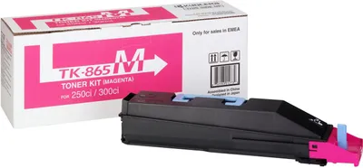 Produktbild von Kyocera Mita TK-865M Tonerkartusche 0T2JZBEU Magenta für TaskAlfa 250ci/300ci