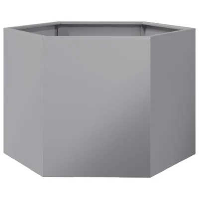 Immagine prodotto di Fioriera Esagono 69x60x45 cm in Acciaio Zincato