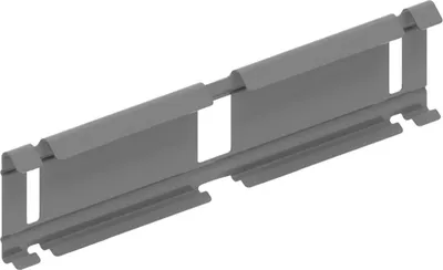 Produktbild von Vergokan Schnellverbinder, klipsbar, Gitterbahn, sendzimir verzinkt, 1 Stk.