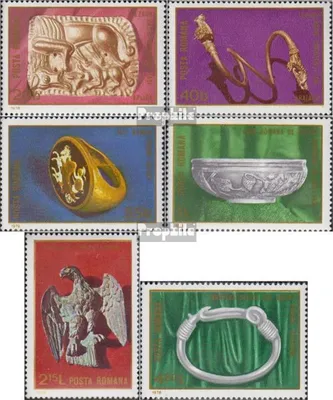 Produktbild von Briefmarken Rumänien 1978 Mi 3548-3553 (kompl.Ausg.) postfrisch Archäologie