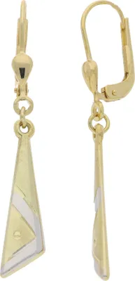 Produktbild von JuwelmaLux Ohrhänger 585 Gelbgold und Weißgold JL30-06-1585
