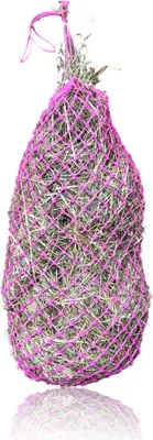 Produktbild von Heunetz für Pferde engmaschiges Heunetz in pink - Maschenweite 3x3 cm Füllgewicht 3-4 kg