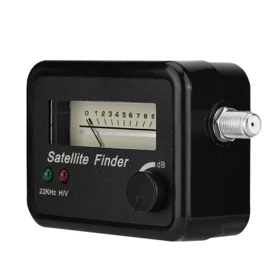 Produktbild von 9502 Satellitenfinder mit schwarzem Hintergrund und weißem Sat-Finder, 13–18 V DC, Satellitenfinder